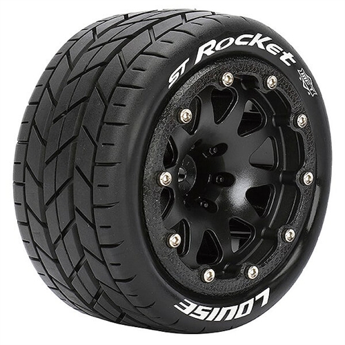 LOUISE RC ST-ROCKET 1/10 SOFT HEX 14MM/BLACK ARRMA GRANITE